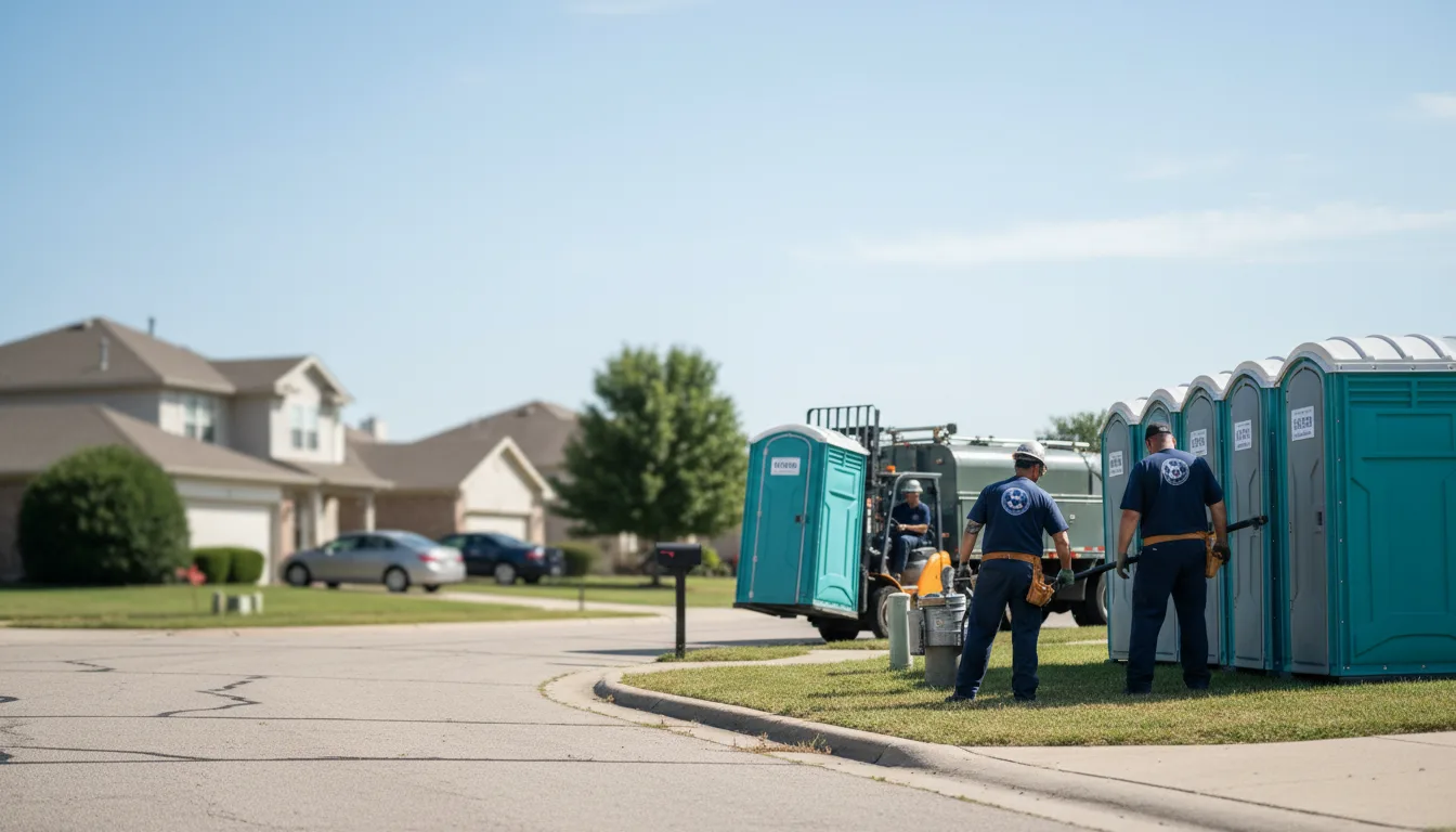 Porta Potty Rental in Petersburg, OH near me
